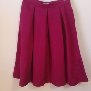 Pleated A-line Shirt (With Pockets!)